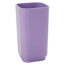 Gedy - Portaspazzolini d'appoggio in plastica riciclata 6398 serie seventy Lilla