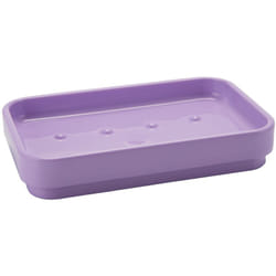 Gedy - Portasapone d'appoggio in plastica riciclata 6398 serie seventy Lilla