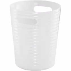 GEDY Glady, Cestino bagno Bianco, Gettacarta in Resine termoplastiche di alta qualità, Misure 25,4 x 21,1 x 21,1 cm, 2 Anni d ...