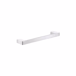 Portasalviette cromato Pirenei; Materiale in cromall e ottone; Dimensioni: 35 x 6.6 x 2,5 centimetri; Lunghezza 35 centimetri ...