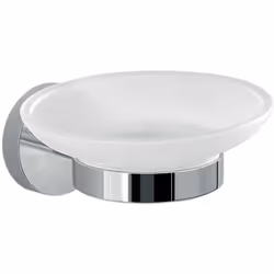 Porta sapone cromato Eros Gedy 000023111300200 Portasapone con contenitore cromato Fissaggio a muro con viti o colla (NON inc ...
