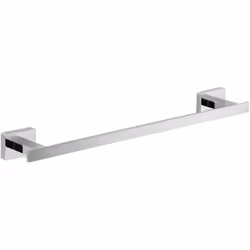 Portasalviette 35 cm Atena cromato. Realizzato in acciaio inox/cromall. Dimensioni: h 3,5 x l 35 x p 5,6 cm. Peso: 0,304 kg.  ...