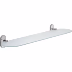 Mensola in vetro FEBO Mensola 60 cm in vetro temperato 5319-60 Gedy serie FEBO Cromato Per arredare un bagno ci vuole poco! T ...