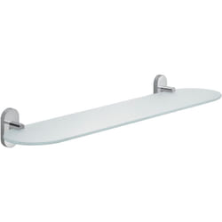 Gedy - Mensola 60 cm in vetro temperato 5319-60 serie febo Cromato