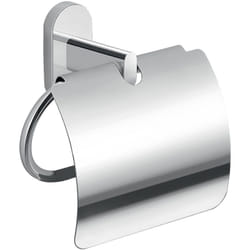 Gedy - Portarotolo coperto da muro in acciaio inox e Cromall 5325 serie febo Cromato