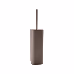 Gedy Portascopino Seventy tortora, Scopino da bagno e supporto, Marrone, G-SEVENTY, Moderno, 90 mm, 90 mm