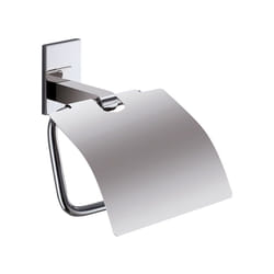 Gedy - Portarotolo coperto da muro in acciaio inox e Cromall 7825 serie maine Cromato