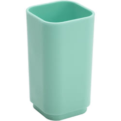 Gedy - Portaspazzolini d'appoggio in plastica riciclata 6398 serie seventy Acquamarina