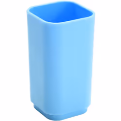 Portaspazzolini appoggio SEVENTY Portaspazzolini d'appoggio in plastica riciclata 6398 Gedy serie SEVENTY Celeste Per arredar ...