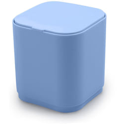 Gedy - Gettacarte 8 lt d'appoggio in plastica riciclata 6309 serie seventy Celeste
