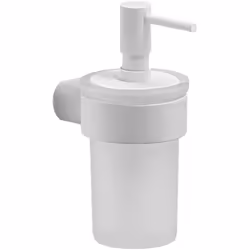 Dosasapone da muro PIRENEI Dosasapone con erogatore in plastica da muro in ottone e Cromall PI81 Gedy serie PIRENEI Bianco Op ...