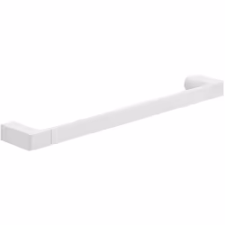 Portasalviette 45 da muro PIRENEI Portasalviette 45 cm in ottone e Cromall PI21-45 Gedy serie PIRENEI Bianco Opaco Per arreda ...