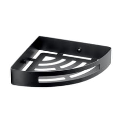 Gedy - Porta oggetti angolare acciaio inox nero opaco serie Nerva 2479