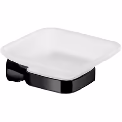 Portasapone da muro STELVIO Portasapone da muro in acciaio inox e Cromall ST11 Gedy serie STELVIO Nero Opaco Per arredare un  ...