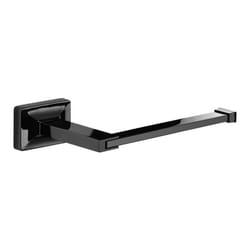 Gedy - Portarotolo da muro in acciaio inox, ottone e Cromall GT24 serie gran torino Nero