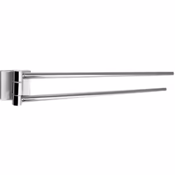 Portasciugamani con 2 bracci snodabili in acciaio inox e cromall linea Fuji di Gedy Gli accessori bagno Gedy sono caratterizz ...