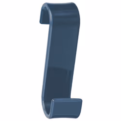 Appendiabiti termoarredo singolo colore blu petrolio in resina termoplastica resistente Gedy Gli appendiabiti Merlino sono de ...