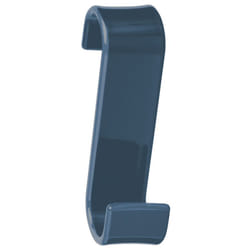 Gedy - Appendiabiti per termoarredo linea Merlino in termoplastica colore Blu petrolio