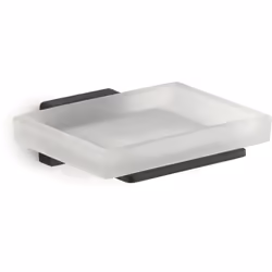 Portasapone da muro ATENA Portasapone da muro in acciaio inox e Cromall 4411 Gedy serie ATENA Nero Opaco Per arredare un bagn ...