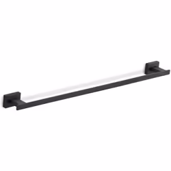 Portasalviette cm 60 ATENA Portasalviette cm 60 da muro in acciaio inox e Cromall 4421-60 Gedy serie ATENA Nero Opaco Per arr ...