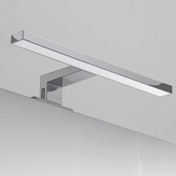 Gedy - Lampada led per specchio bagno 4,92w 30cm cromato madeira 4943-30