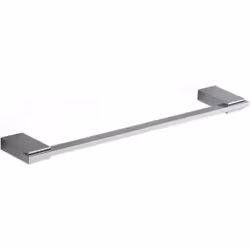 Portasalviette 35 cm Kansas cromato. Realizzato in acciaio inox/cromall. Dimensioni: h 1,6 x l 35 x p 6,2 cm. Peso: 0,48 kg.  ...