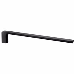 Portasalviette a 1 braccio PIRENEI Portasalviette fisso a 1 braccio da muro in ottone e Cromall PI22 Gedy serie PIRENEI Nero ...