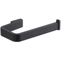 Gedy - Portarotolo da muro in ottone e Cromall A824 serie samoa Nero Matt