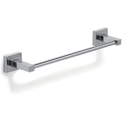 Gedy - G-Pukhet Porta Asciugamani CM.35, Colore Cromo, Componenti Realizzati in Acciaio Inox e Cromall, Garanzia 2 Anni, Misure 4,5 x 38,4 x 6,8 cm e