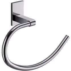 GEDY G-Singapore, Porta asciugamani ad anello, Colore Cromo, Porta salviette in acciaio inox e Cromall®, 10 Anni di garanzia, ...