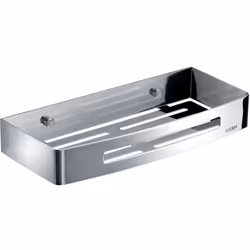 GEDY G-Hanoi, Porta oggetti doccia rettangolare, Organizzatore bagno in acciaio inox 304 con finitura cromata, Design R&S Ged ...