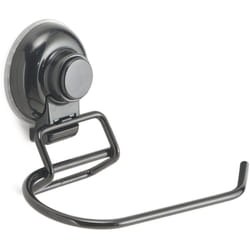 Gedy - Portarotolo da muro in metallo e resine termoplastiche HO24 serie hot Nero Matt