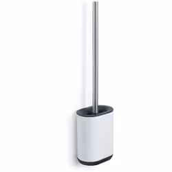Scopino Biagio bianco. Realizzato in acciaio inox/resine termoplastiche. Dimensioni: h 45 x l 11,4 x p 7,7 cm. Peso: 0,42 kg. ...