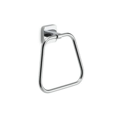 Gedy - Porta salviette da parete ad anello in acciaio inox cromato modello tonga dim. cm (lxpxh): 17x4,6x16 - cromato