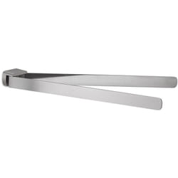 Gedy - Portasalviette a snodo da muro in ottone e Cromall PI23 serie pirenei Satinato