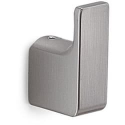 Gedy - 2 Appendiabiti da muro in ottone e Cromall PI27 serie pirenei Satinato