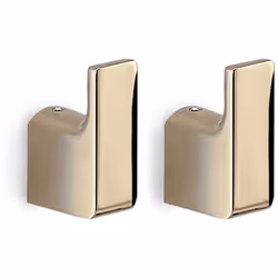 2 appendiabiti da muro PIRENEI 2 Appendiabiti da muro in ottone e Cromall PI27 Gedy serie PIRENEI Oro Per arredare un bagno c ...