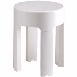 Realizzato in resine termoplastiche, funzione contenitore, peso massimo supporto 150 kg. Made 100% Italy