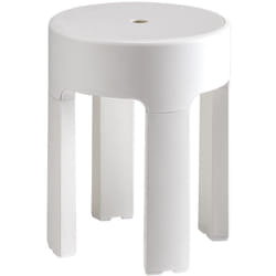 Sgabello Contenitore Newbox Bianco