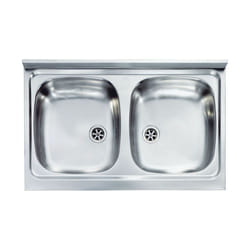 Lavello Inox x Mobile 2 Vasche 90X50 - CM