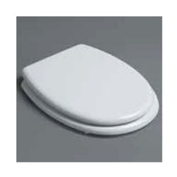 Simas Ar002 Arcade Sedile Bianco Con Cerniere Cromate