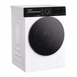 Whirlpool WPM 07W ADS IT lavatrice Caricamento frontale 10 kg 1400 Giri/min Nero, Bianco