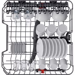 Whirlpool WH4FFA14BN6X,Lavastoviglie 60cm, Classe A, 14 coperti, 43dBA, Inox - Vista aggiuntiva 8