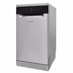 Whirlpool Lavastoviglie a libera installazione - WSFC 3M17 X, Libera installazione, Compatta (45 cm), Acciaio inox, Nero, Pul ...