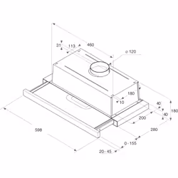 Whirlpool Cappa - AKR 749/1 IX - Vista aggiuntiva 6