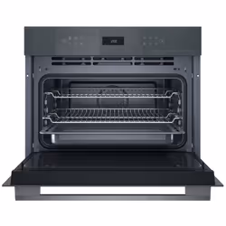 Whirlpool WCW7O7HTSSG forno a microonde Nero, Grigio Microonde combinato Da incasso 53 L 950 W