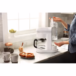 KitchenAid 5KCM1208EWH Automatica/Manuale Macchina da caffè con filtro 1,7 L - Vista aggiuntiva 5