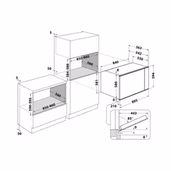 Whirlpool Forno da incasso - MSA K5V IX WH - Vista aggiuntiva 5