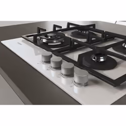 Whirlpool AKTL629/WH Bianco Da incasso 59 cm Gas 4 Fornello(i) - Vista aggiuntiva 8