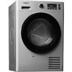 Whirlpool AWZ 8CD S/D, Libera installazione, Caricamento frontale, Condensa, Argento, Manopola, Touch, Destra